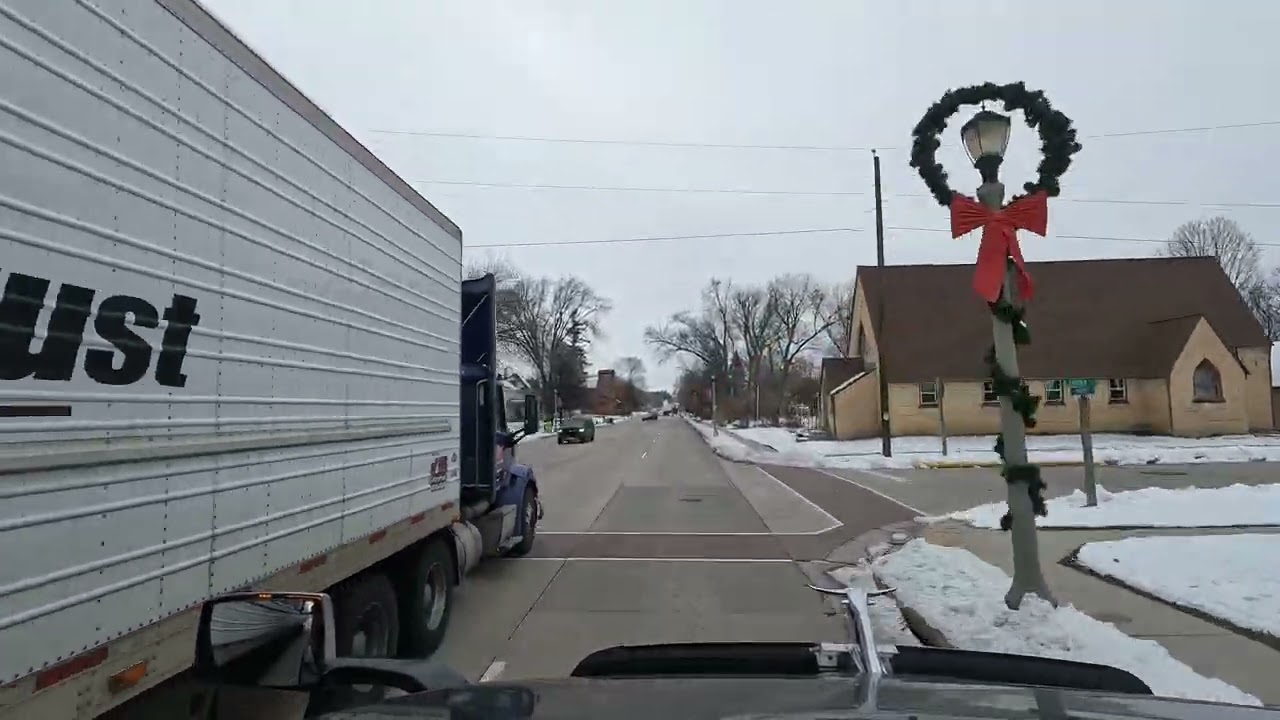 Дальнобой по Америке,Загрузка в штате Висконсин