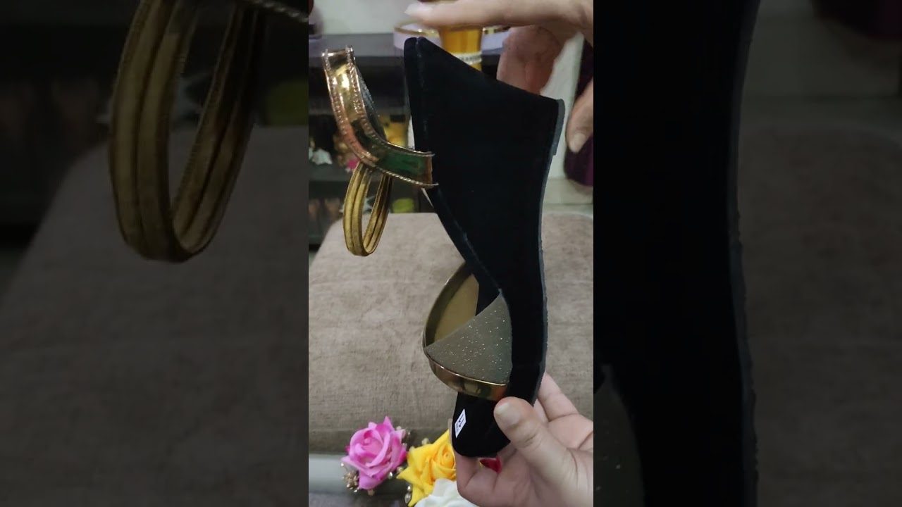 Meesho UK Collection Stylish Girl's High Heel wedge Out Door sandals| copper color | size 8, 40