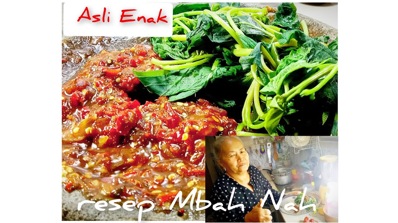 Ternyata ini Resep Asli Sambel Brambang Asem Mbah Nah