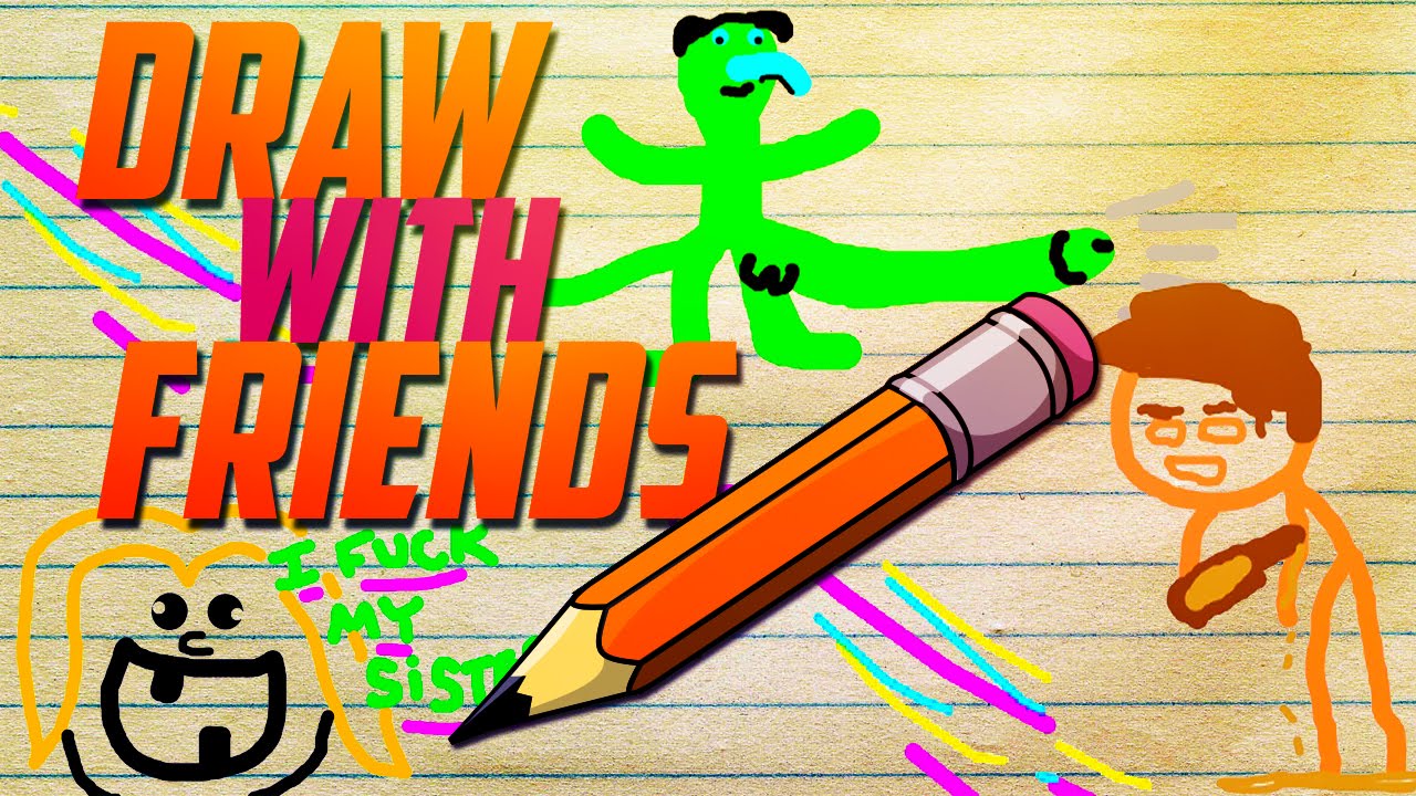 Draw with Friends Funny Moments! - Squidward Gone Wrong!