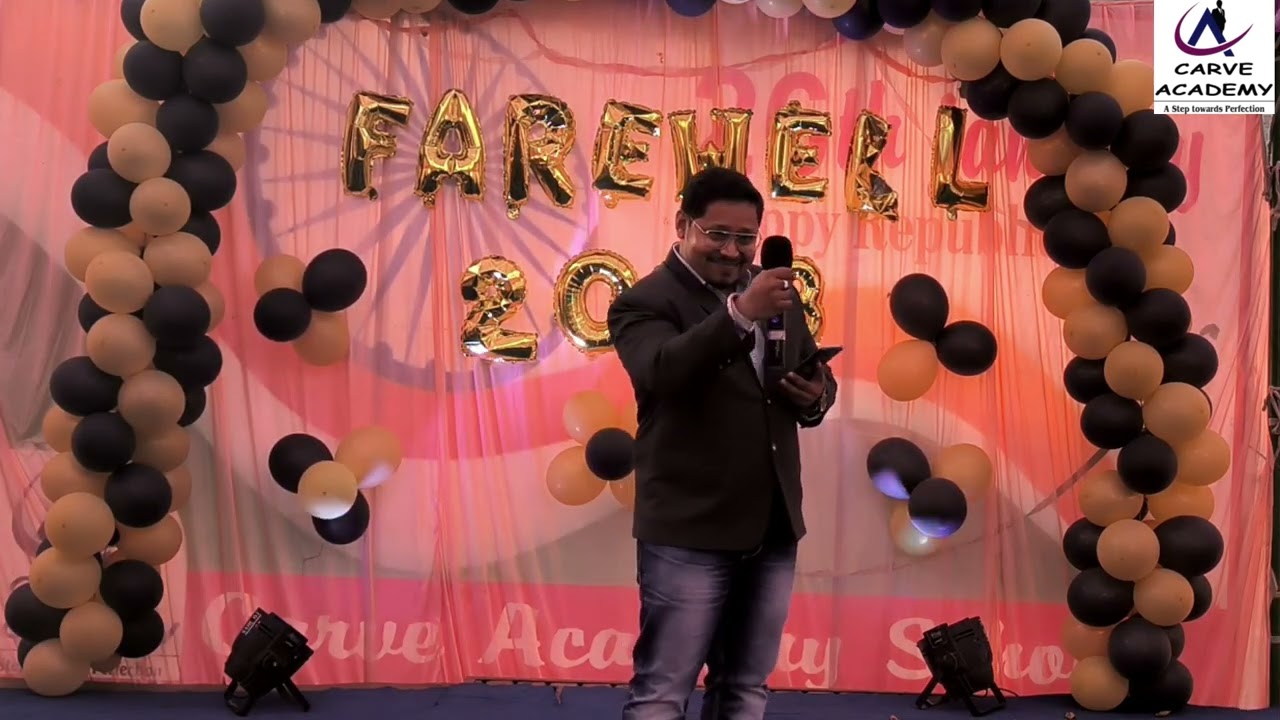 Farewell program 2023, Carve Academy Hr. Sec. School Berasia