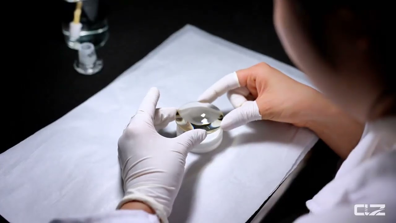 Cementing a Doublet, for cementing Achromatic lens