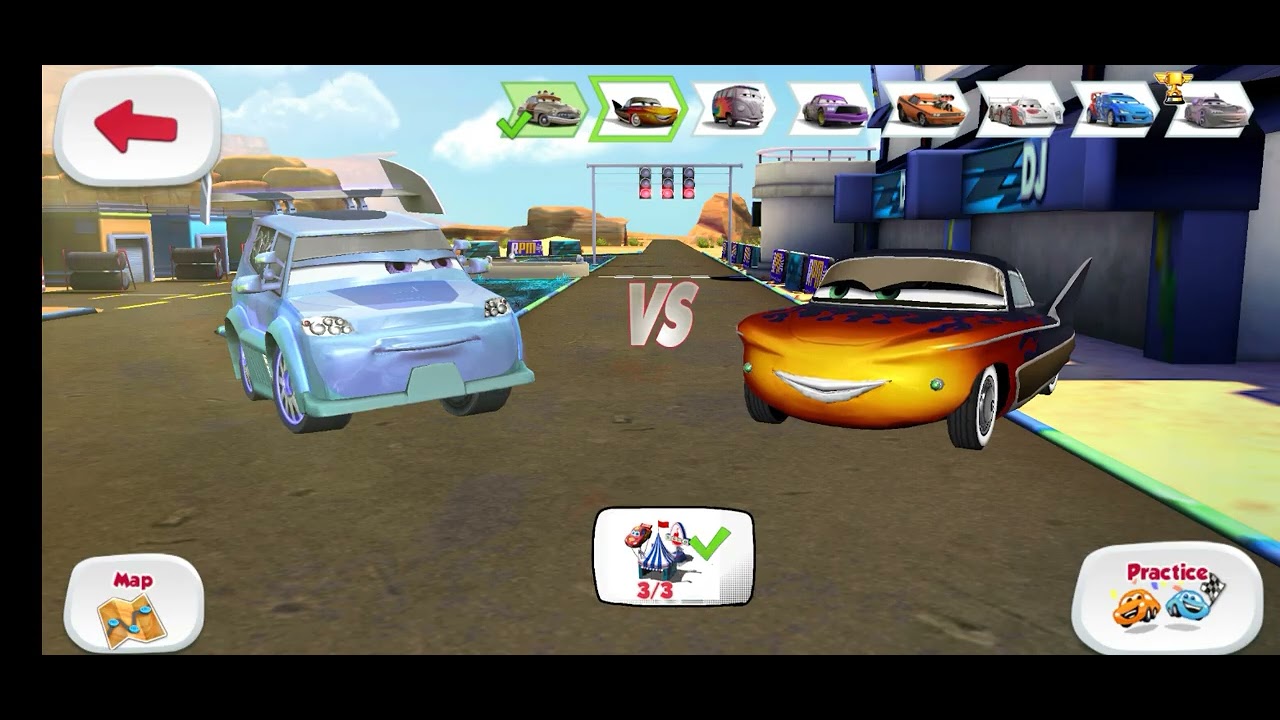 Cars Fast As Lightning A New Look Episode 17: Completed Wango's Track