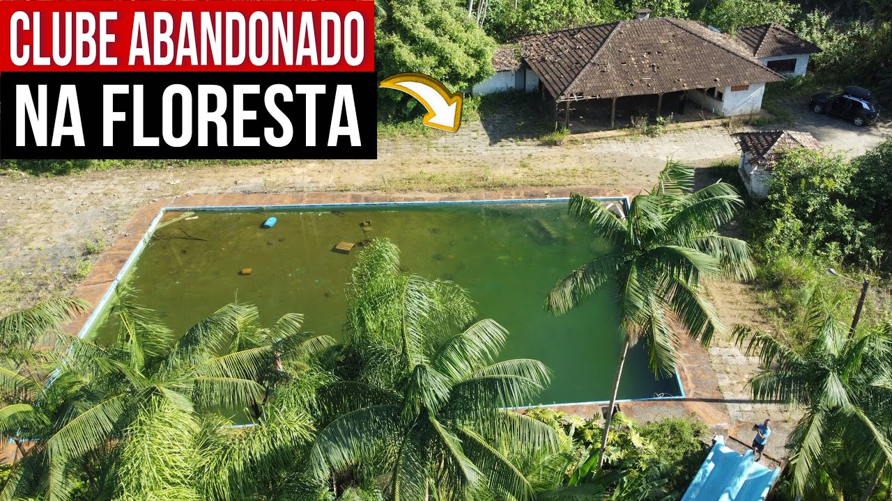 CLUBE ABANDONADO na FLORESTA há 10 ANOS “HOJE RESTA TRISTEZA e ABANDONO “