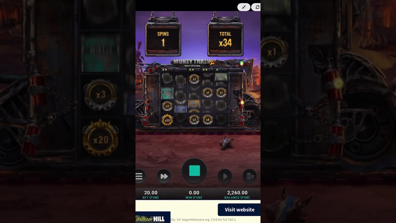 Money Train Bet 20&pound; Big win #gamble #gambling #dc #win #moneytrain2 #casino #online