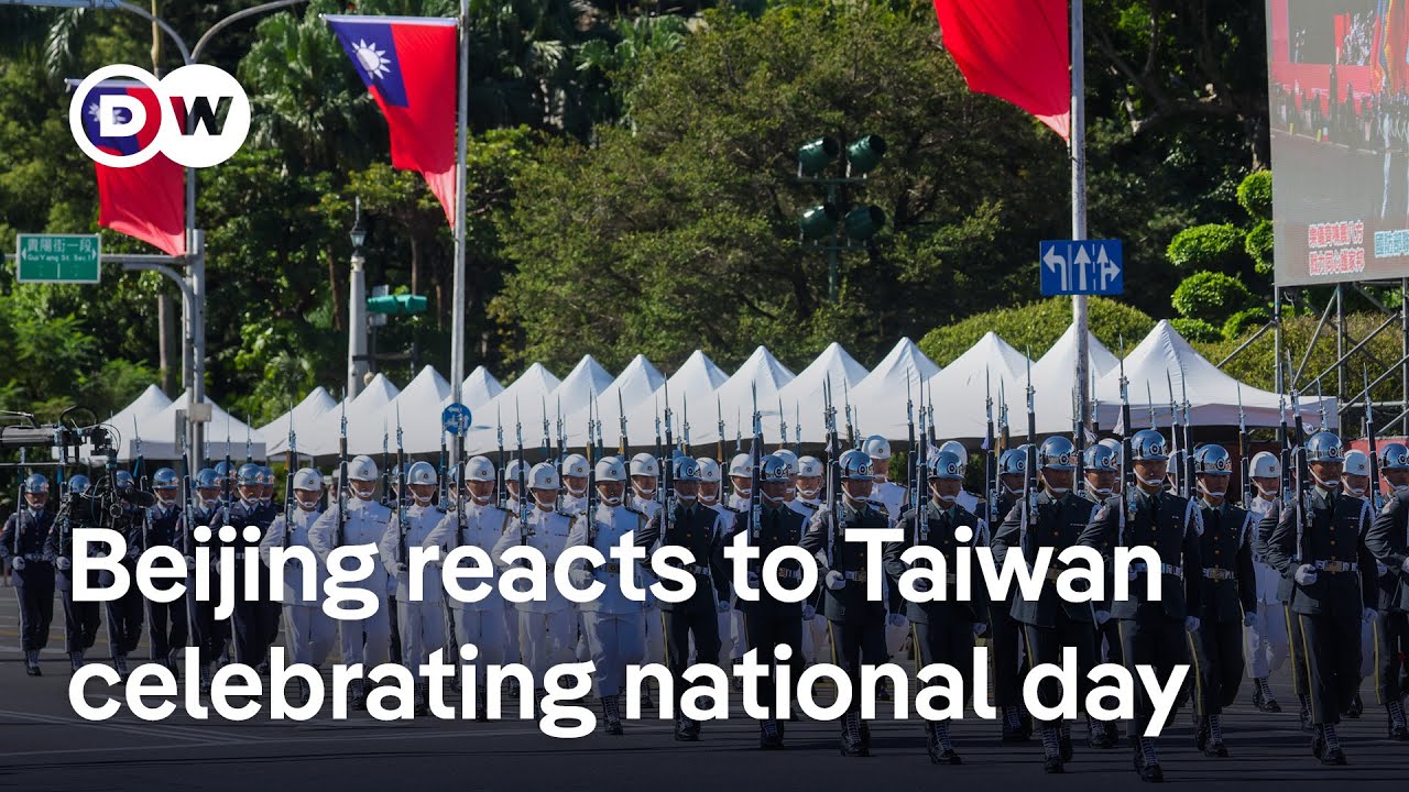 Taiwan marks national day amid tensions with China | DW News