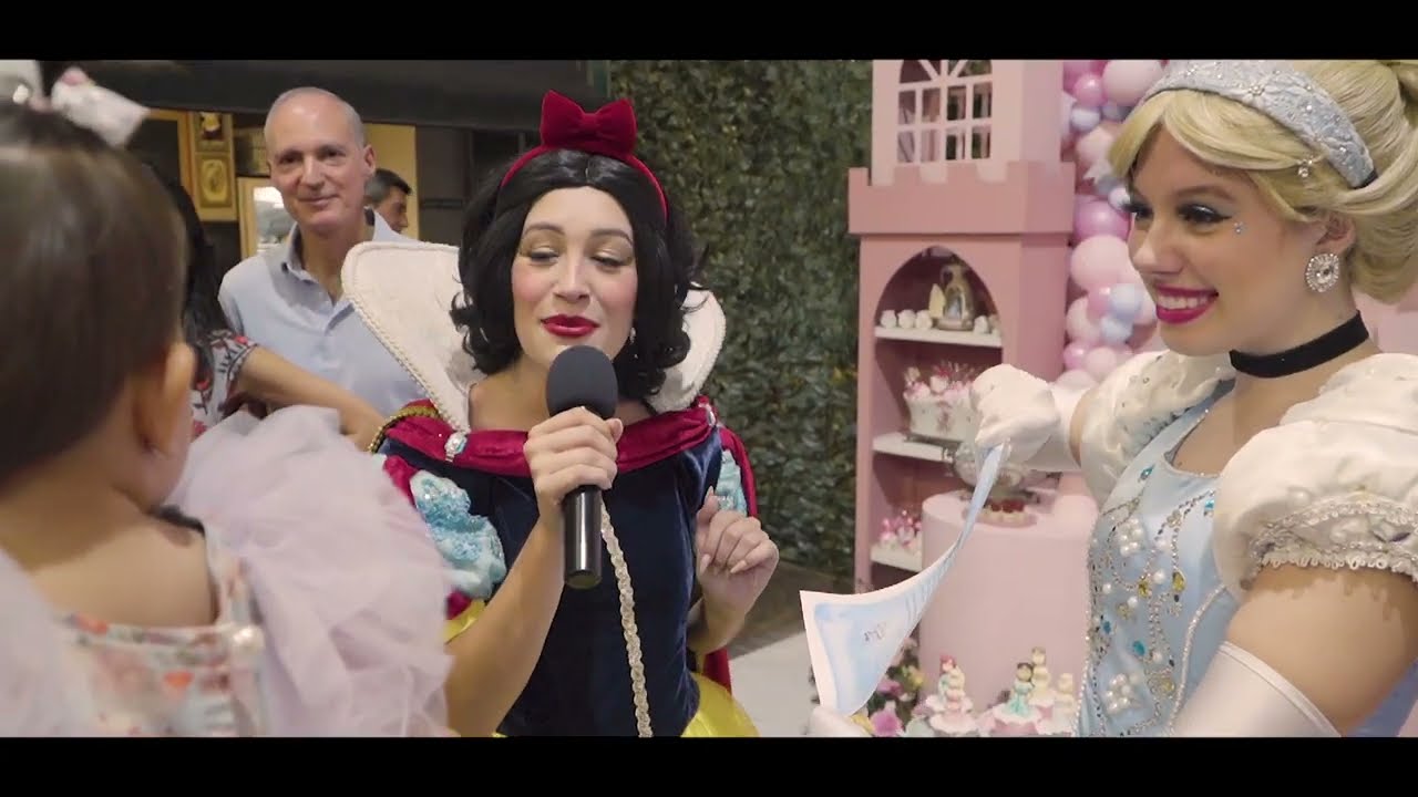 Festa Princesas para o Primeiro Aniversário da Pietra - Buffet Brigadeiro em Curitiba - Le Encanto