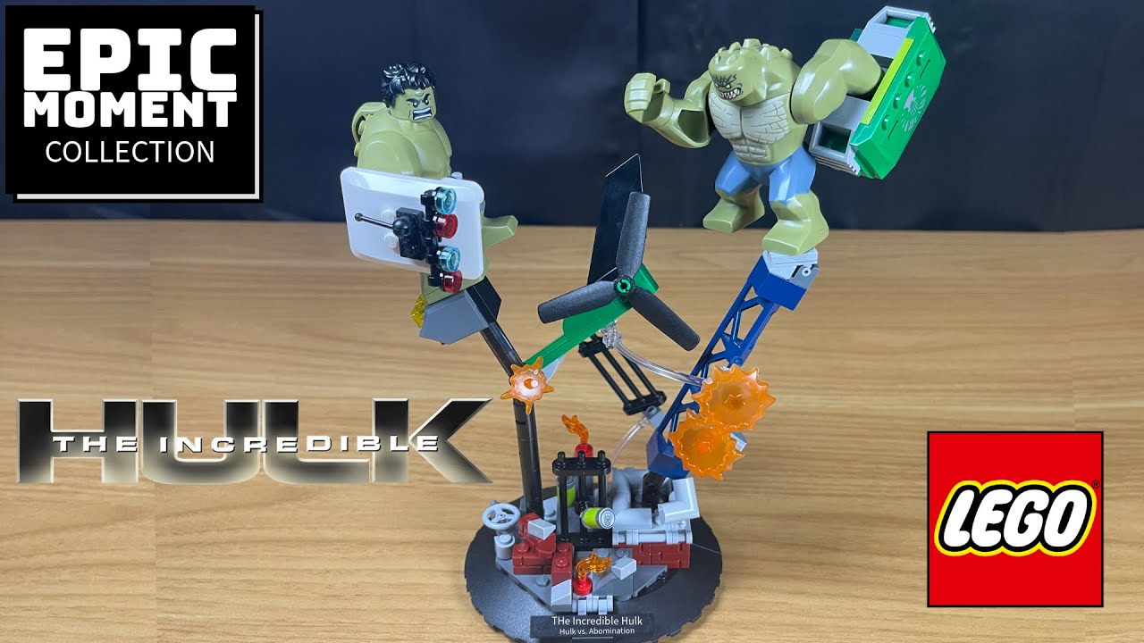 LEGO Невероятный Халк EPIC MOMENT COLLECTION MOC