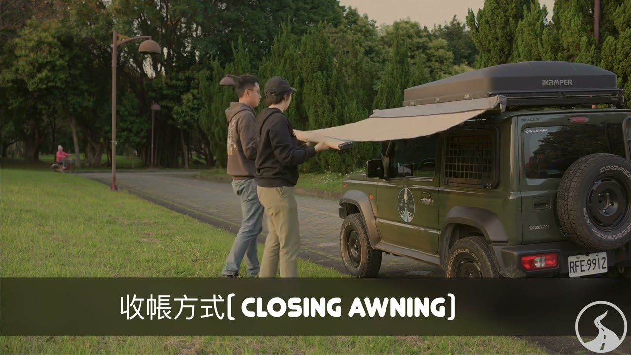WILDPAPA車邊帳使用解說 | ARB Awning User instructions #arb4x4   #camping #overland#carrental