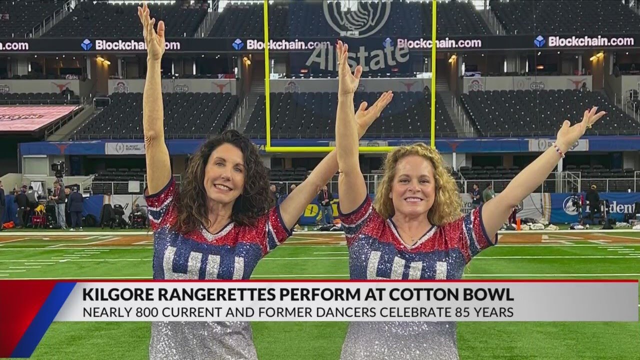 'Opportunity of a lifetime': Kilgore Rangerettes perform at Cotton Bowl for the 75th year, inviting