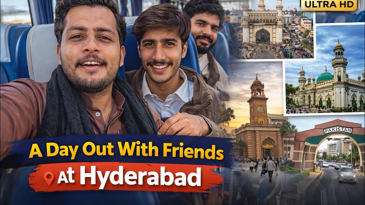 Traveling to Hyderabad in a Local Bus Real Pakistan Travel Vlog 