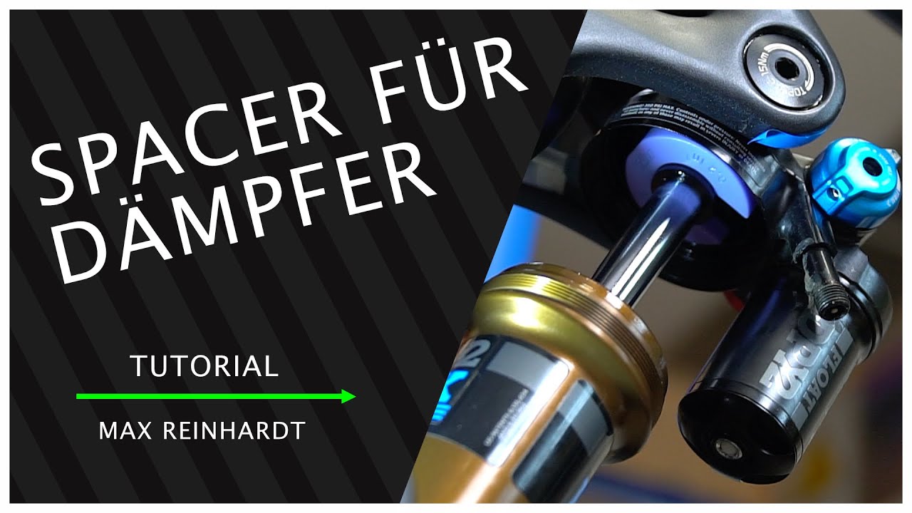 VOLUMENSPACER FÜR DÄMPFER.  Wie baut man Space ein und was bewirken sie? Tutorial. // Max Reinhardt