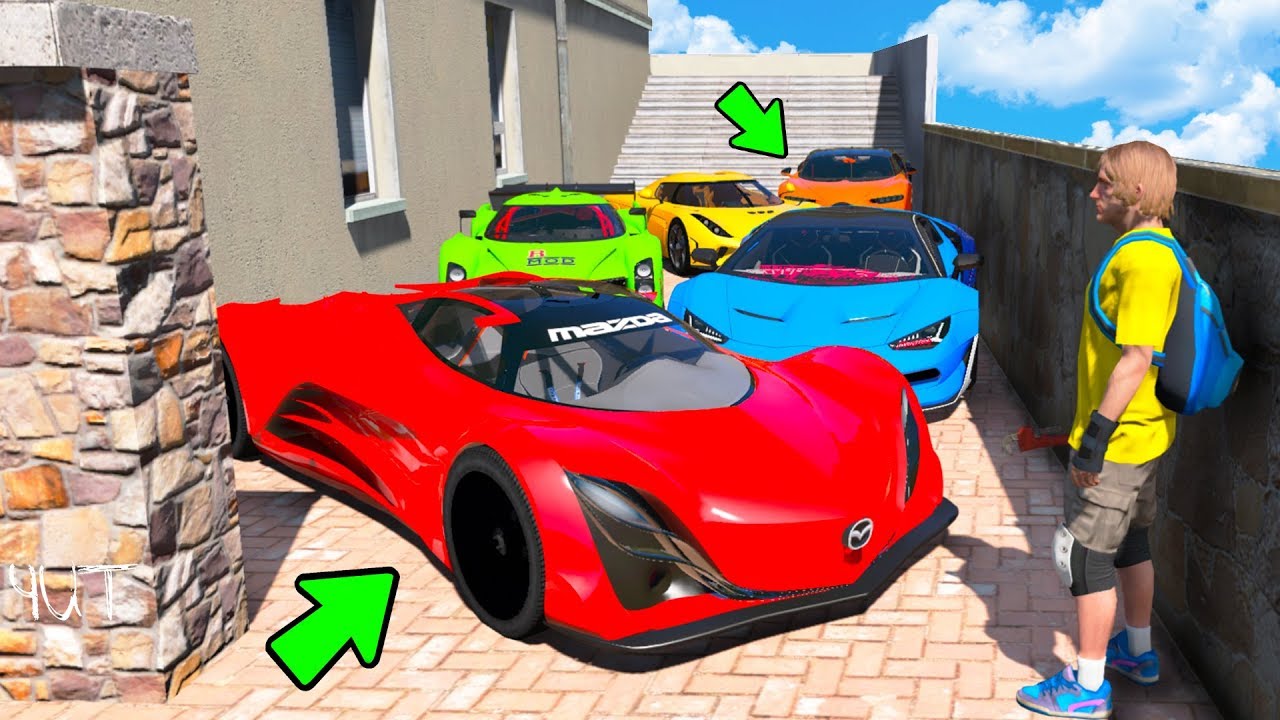 УГНАЛ 5 ЧИТ ТАЧЕК ЗА 180 СЕКУНД В ГТА 5! БИТВА ВОРОВ В GTA 5 ONLINE!
