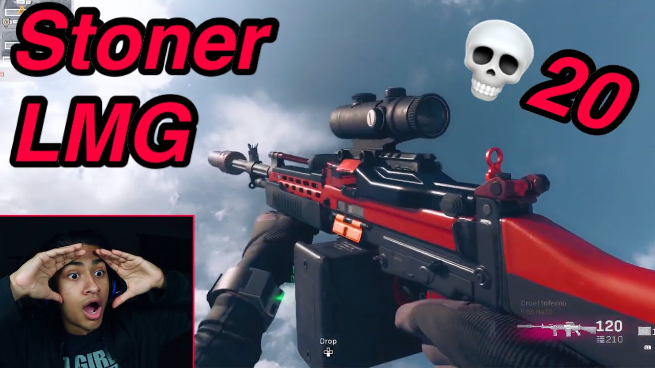 INSANE 20 BOMB With The Stoner 63 LMG! (Cold War Warzone)