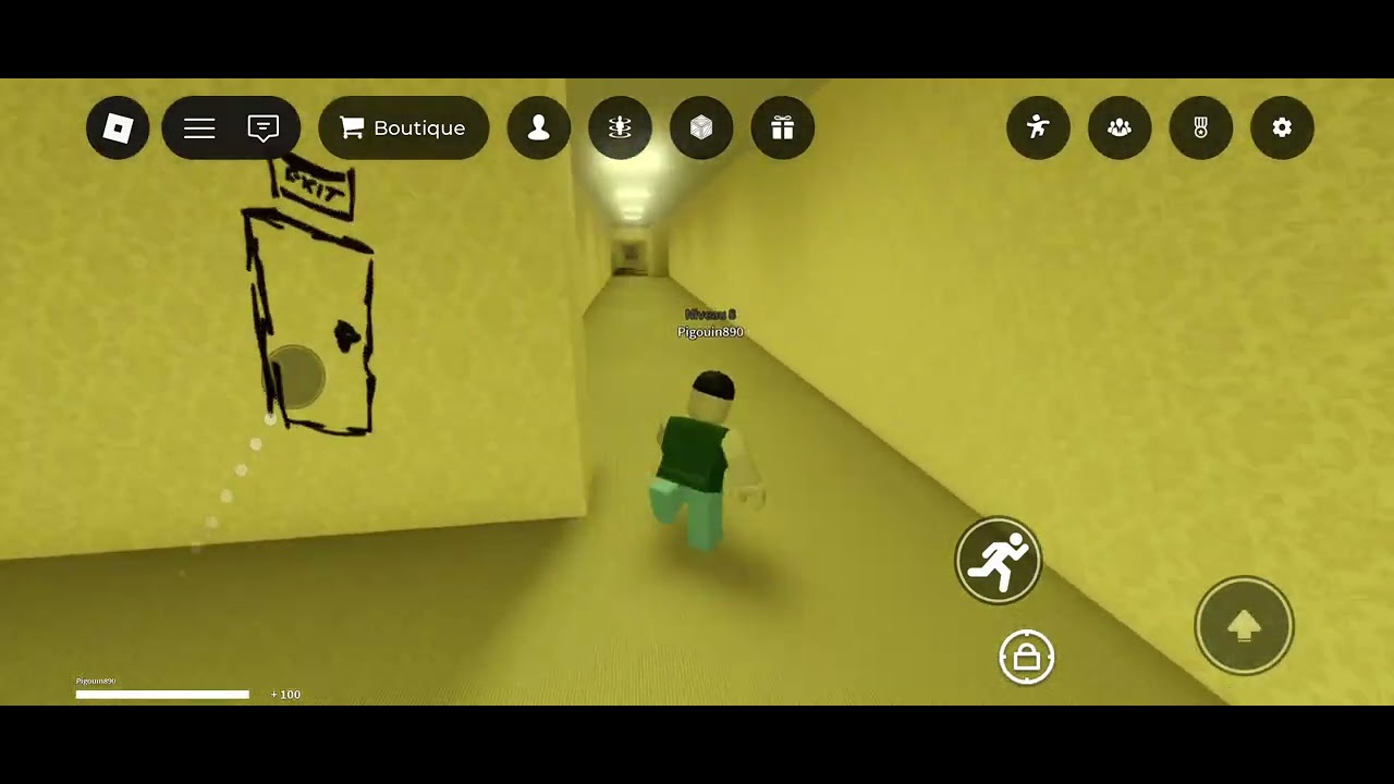 Speedrun Backrooms 1 min 50
