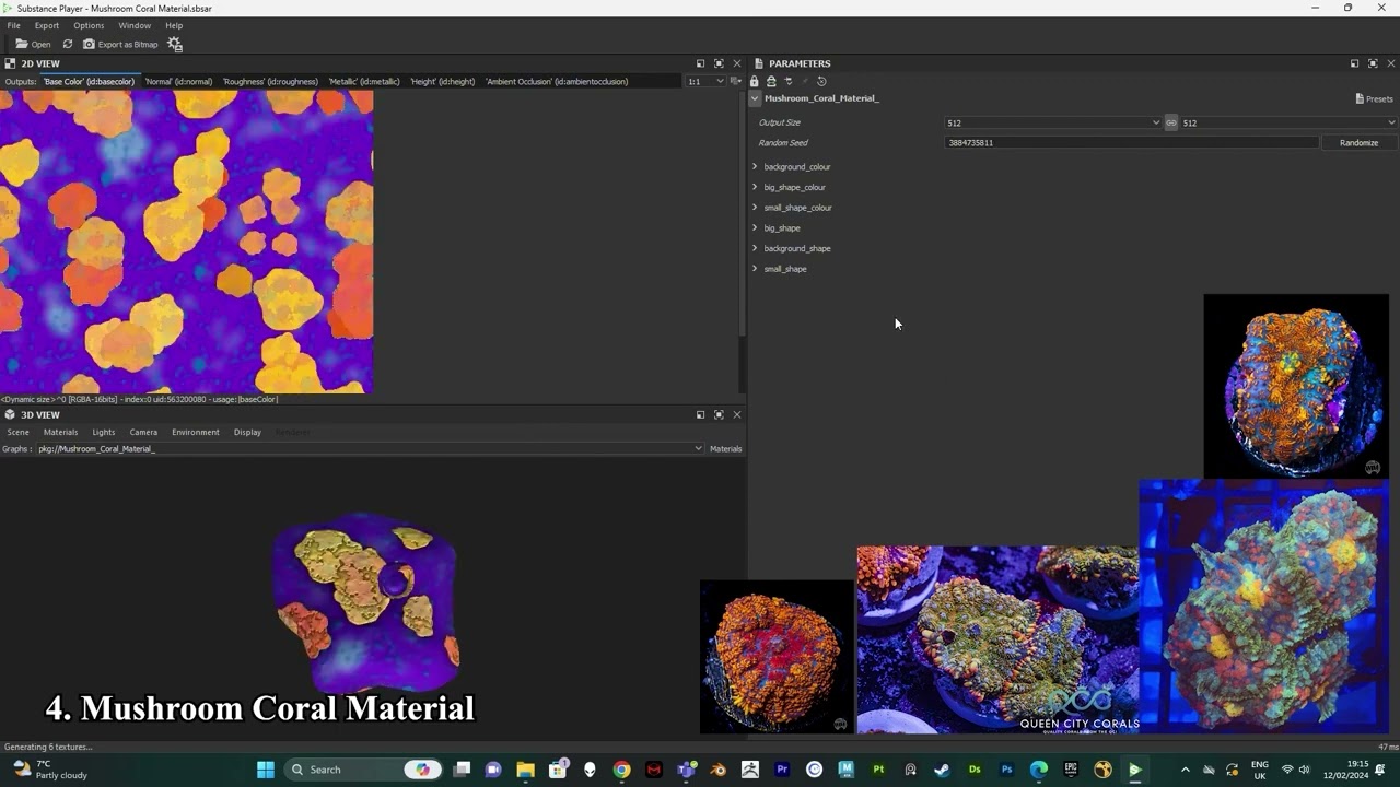 3D CORAL MATERIALS R&D