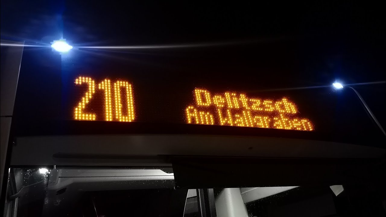 Linie 210 von Bad Düben Heide-Spa nach Delitzsch Am Wallgraben ohne Spröda Gemeinde