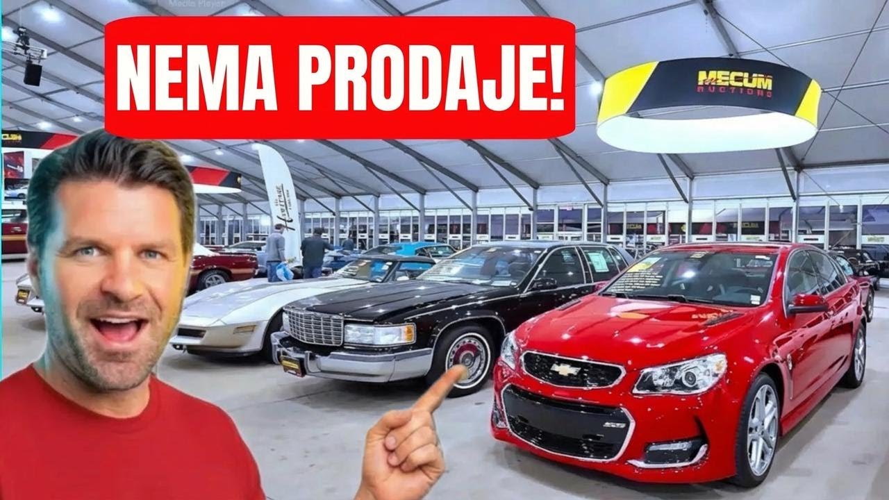 Automobili na Mecum aukciji bez ponuda – ogromni padovi cijena?