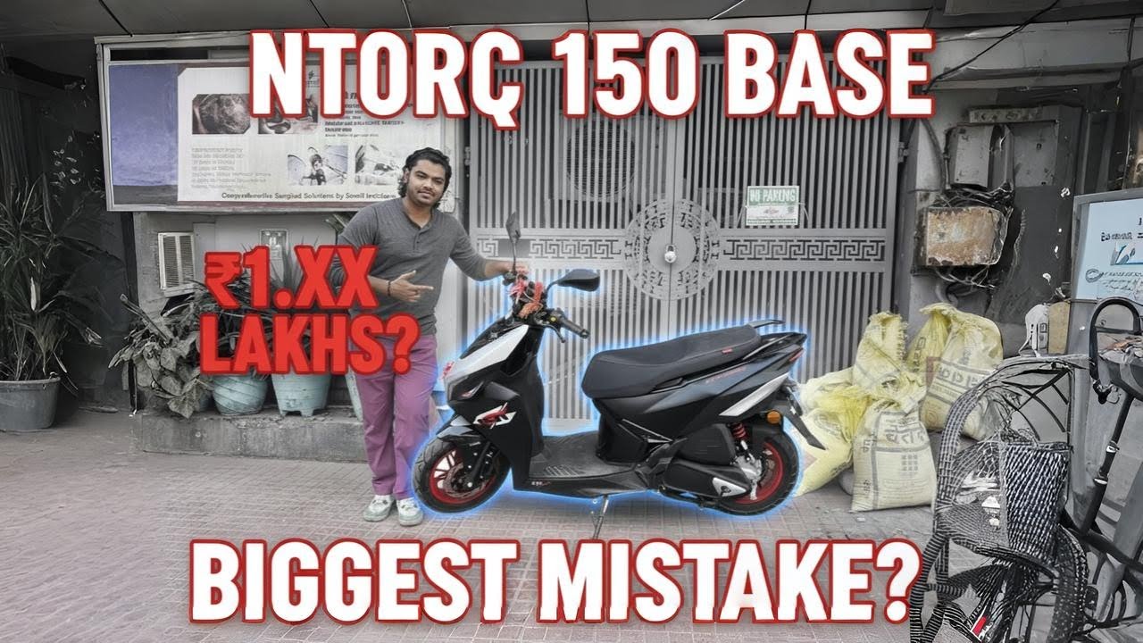 New TVS NTORQ 150 Base Variant Full Review & Pros/Cons | Worth ₹1.XX Lakh?