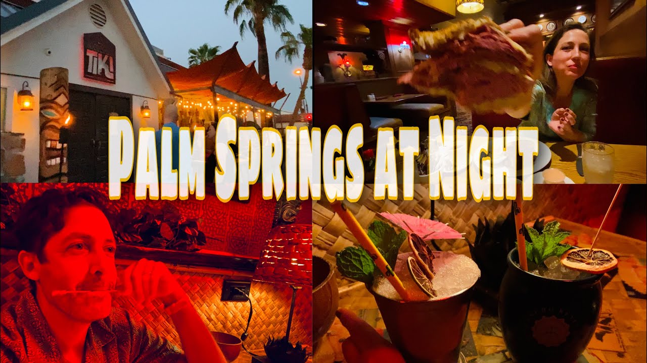 Bootlegger Tiki and Billy Reed's Palm Springs Night Out! 🧉