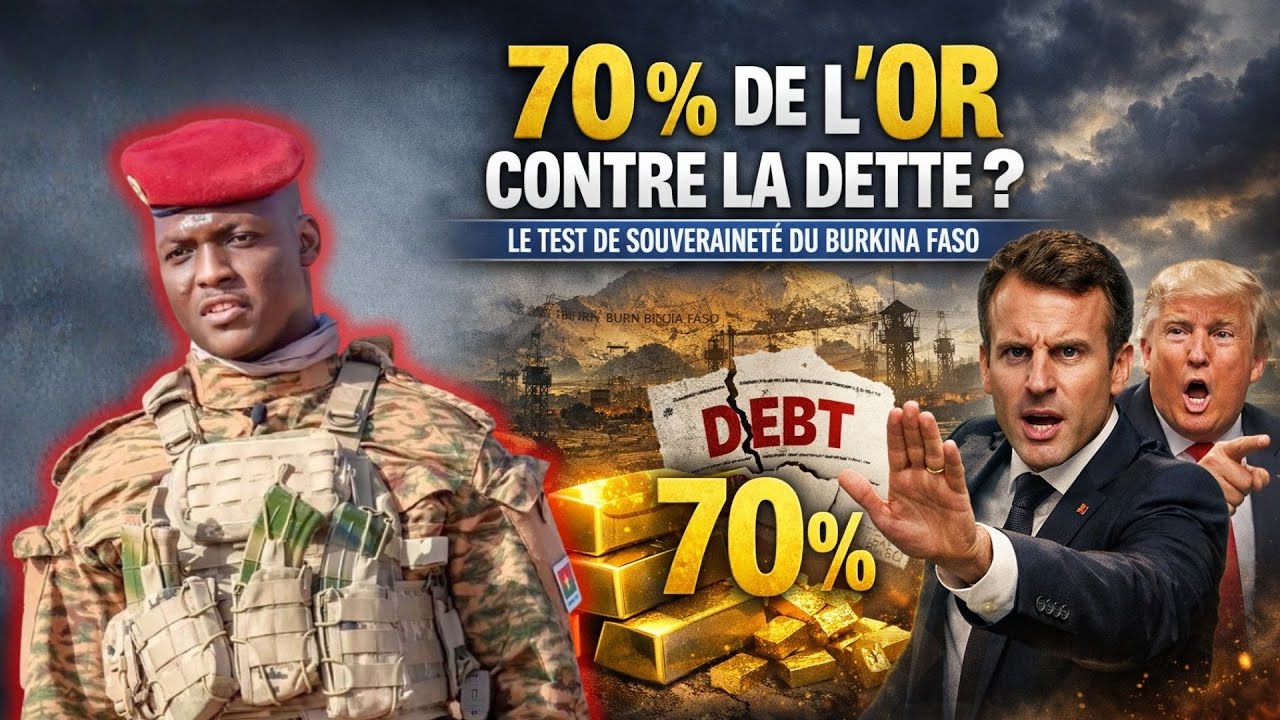 70 % de l’or exigé : pourquoi Ibrahim Traoré a dit non au système mondial