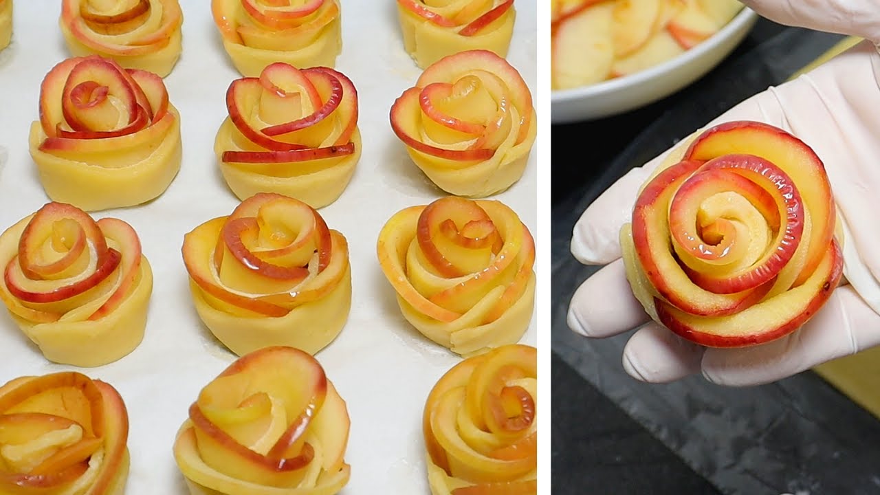 ROSAS DE MAÇÃ | SUPER PRÁTICO E FÁCIL | LINDAS E DELICIOSAS
