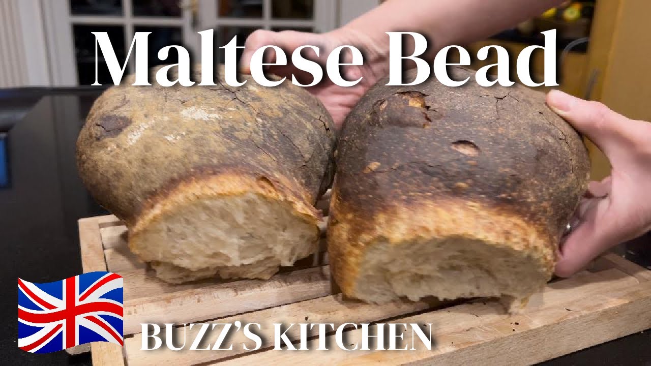 Как приготовить рецепт мальтийского хлеба на закваске Ħobż tal-Malti и Hobz biz-zejt