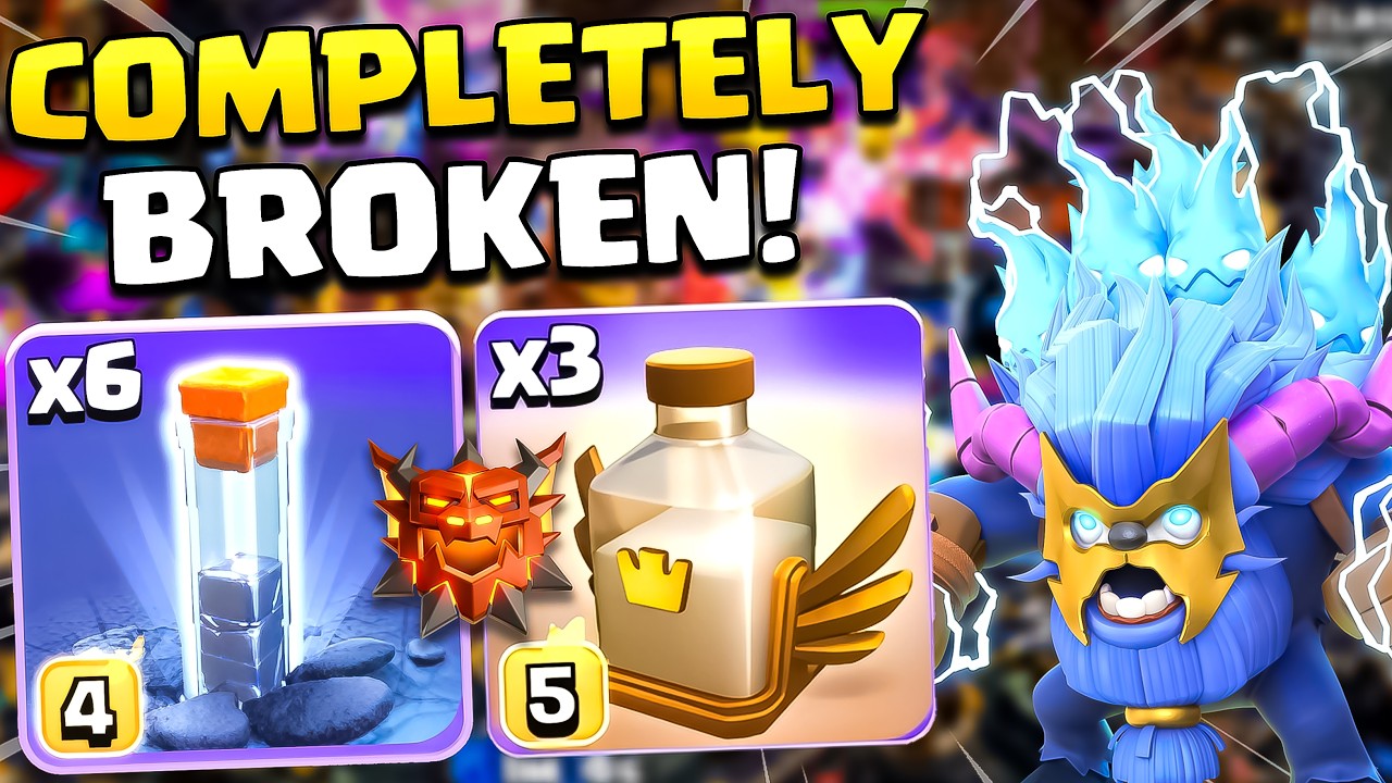 This Strategy Really Broken in Legend Battle! th18 attack strategies clash of clans