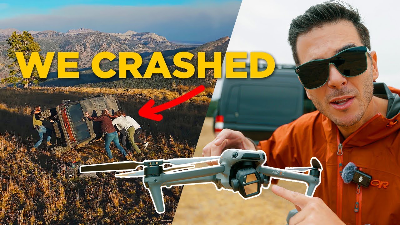The DJI Air 3S at 10,000ft and WE CRASHED
