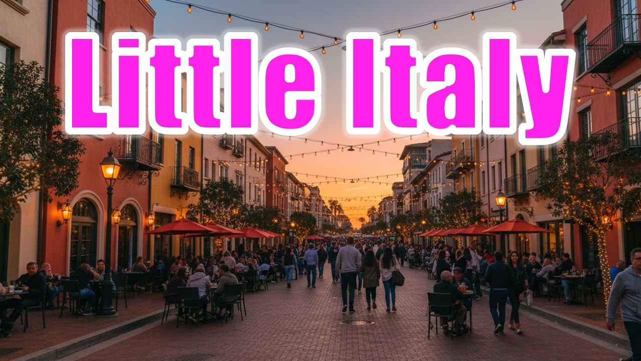 Little Italy San Diego | Guía Completa ¿Qué Hacer, Que comer, Cómo llegar y Tips | California 🇺🇸
