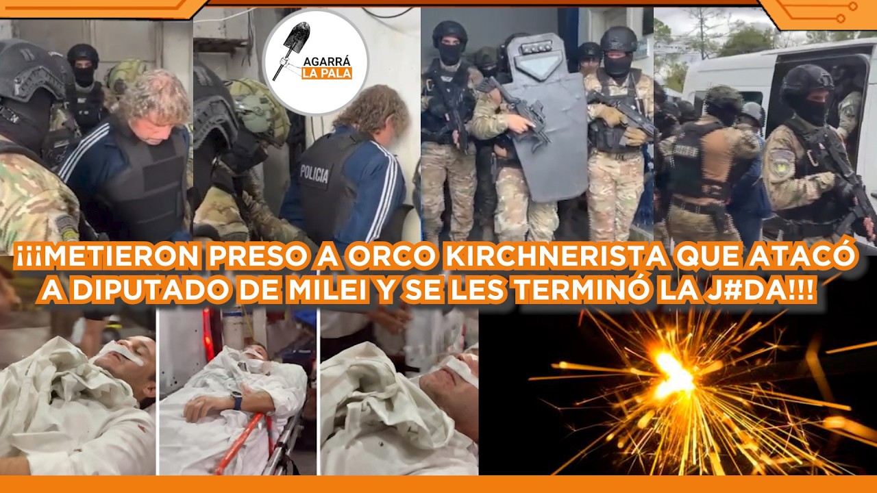 METIERON PRESO A ORCO KIRCHNERISTA Y SE TERMINÓ LA J*DA EN TUCUMÁN POR ATACAR A DIPUTADO DE MILEI