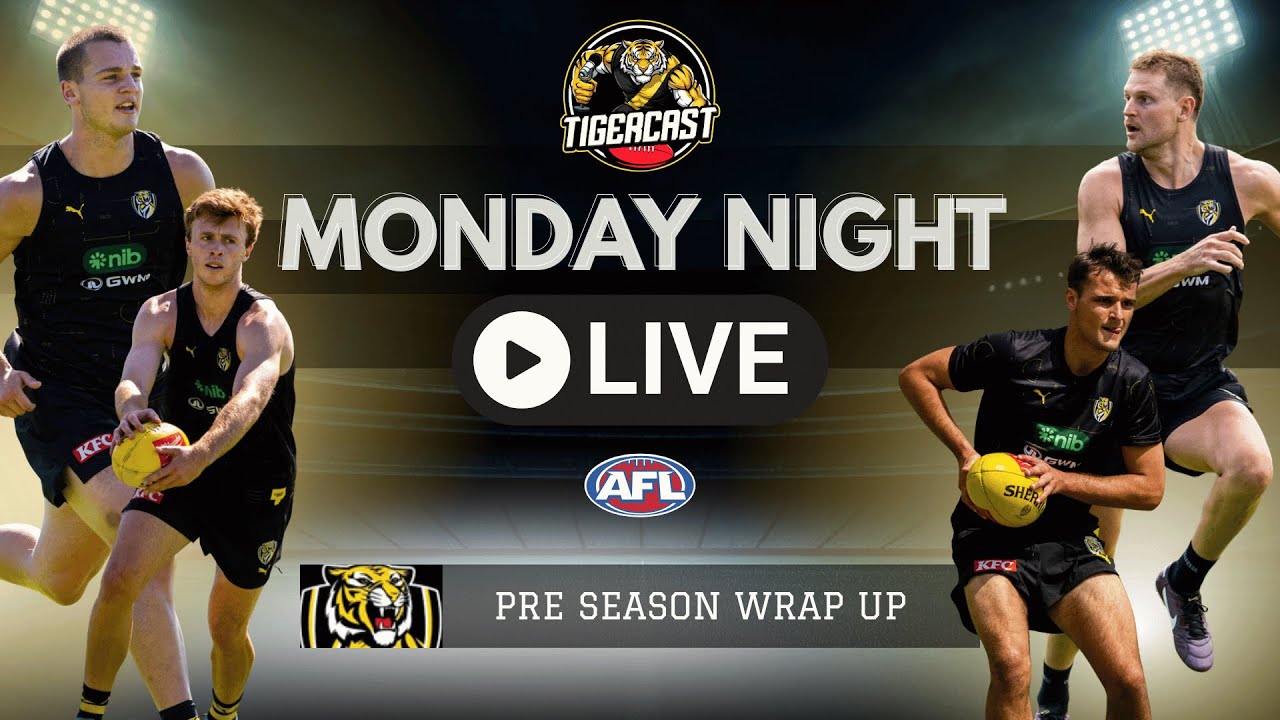 Pre Season Wrap Up - LIVE Weekly show