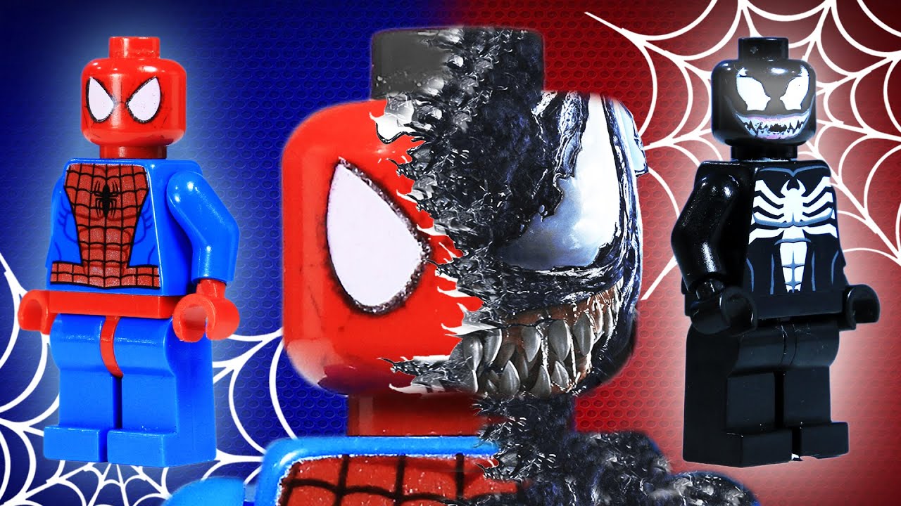 Lego VENOM Control Spiderman Vs IronMan Episode 2 | Lego Stop Motion