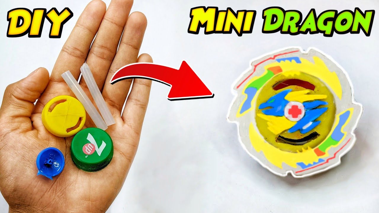 Making Plastic Gen Tempest Dragon Beyblade 🔥| With Normal Things🤩