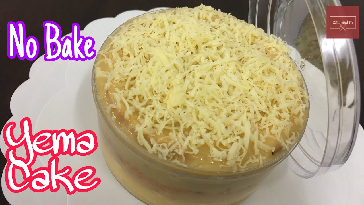 Yema Cake | Without Oven | KitcheNet Ph