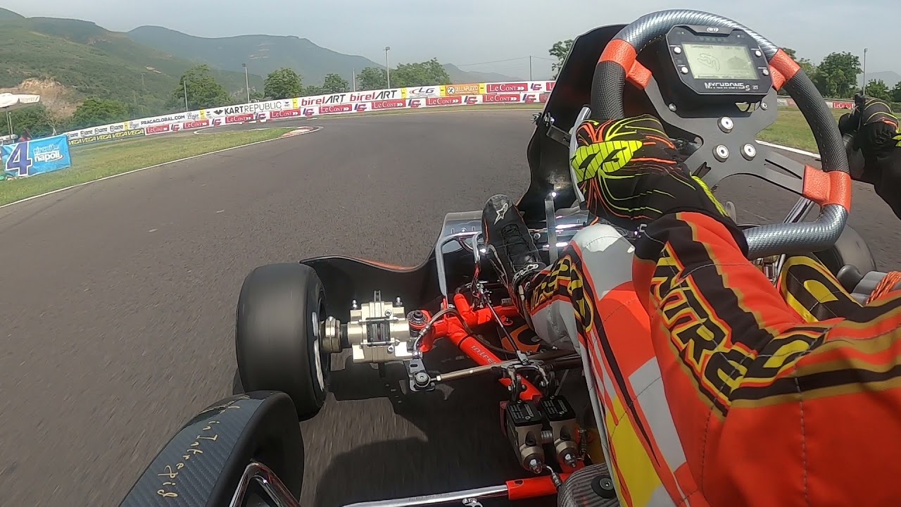 Onboard New Sarno Track with Emilien Denner (Intrepid/TM) during WSK Euro Series