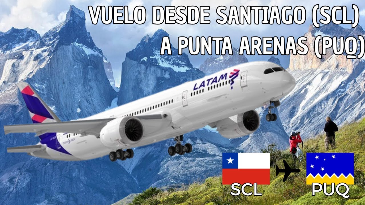 ✈️  HERMOSO Vuelo desde SANTIAGO a PUNTA ARENAS con LATAM  🇨🇱 Esta fue mi experiencia