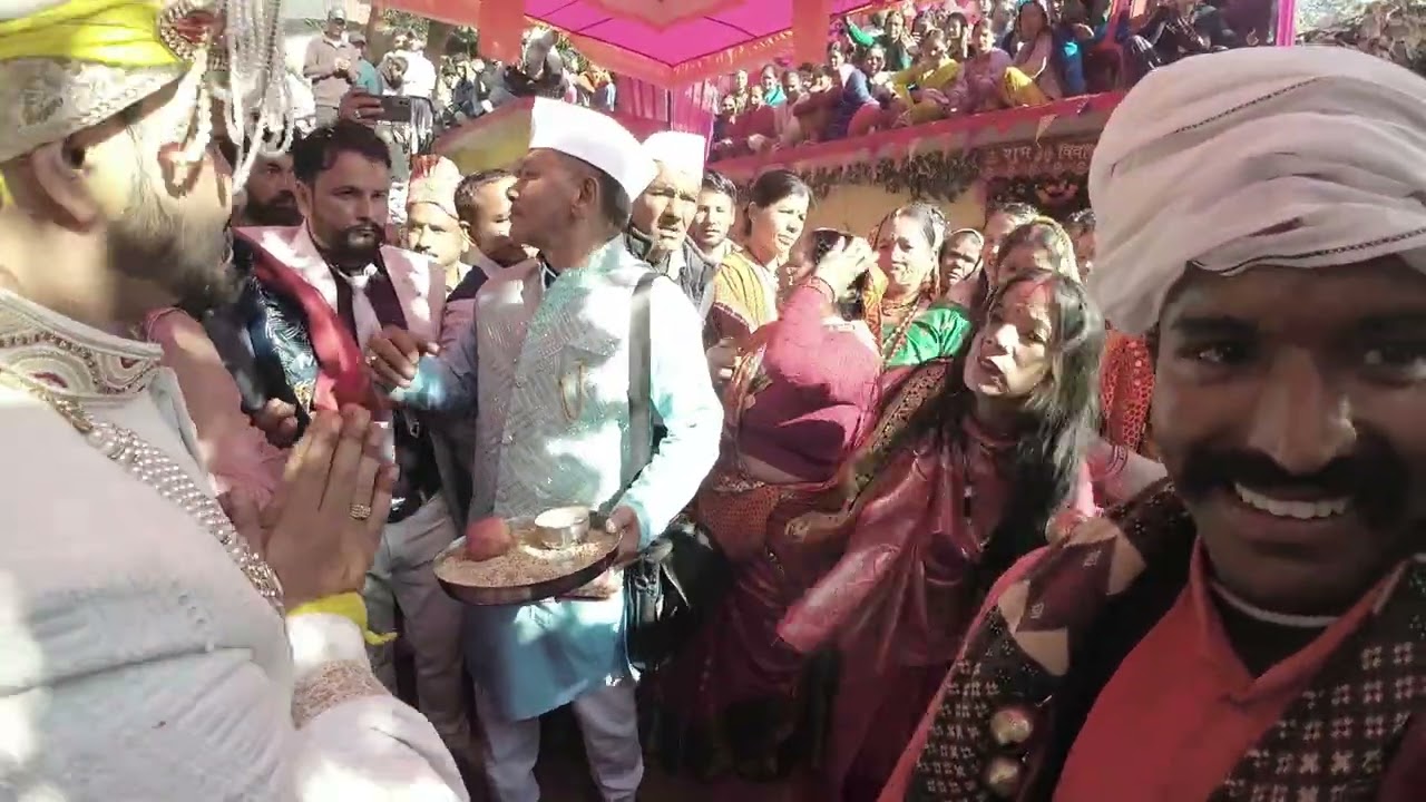 शादी में पहली बार देखा ऐसा || दूल्हे के स्वागत में माता होती है प्रकट 🙏