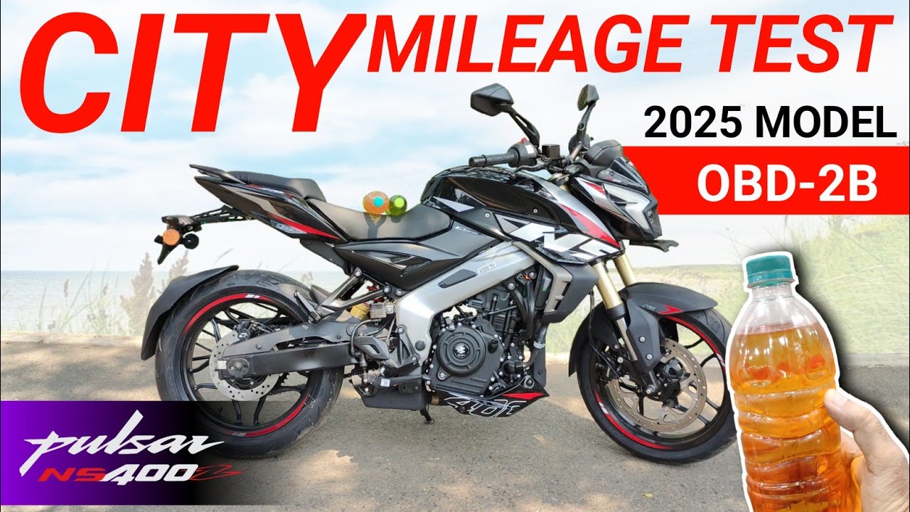 Pulsar NS400Z City Mileage Test| Pulsar NS400Z Mileage Test| Pulsar NS400Z 2025 Model| Pulsar NS400z