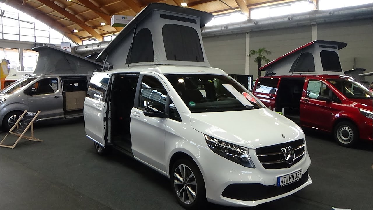 2024 P&ouml;ssl Vanstar Mercedes V - Exterior and Interior - IBO Caravan + Auto Show 2024