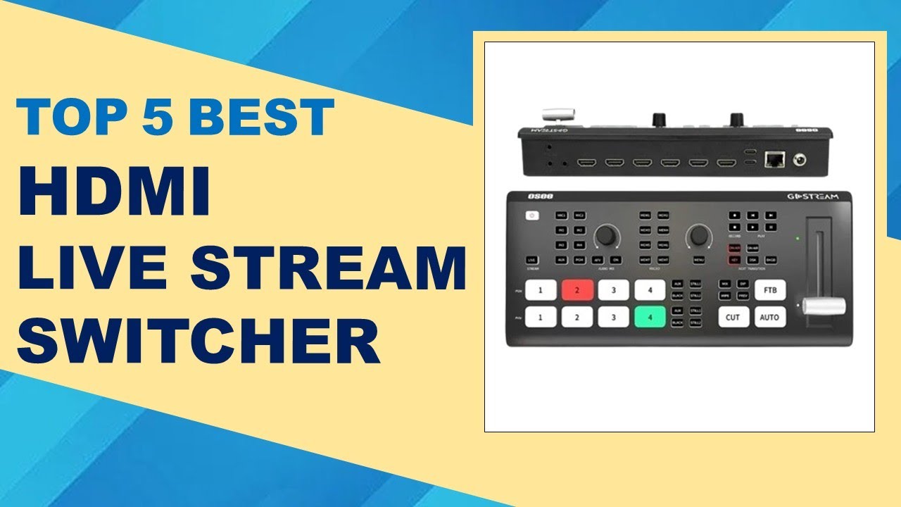 Top 5 Best HDMI Live Stream Switcher in 2026 From AliExpress