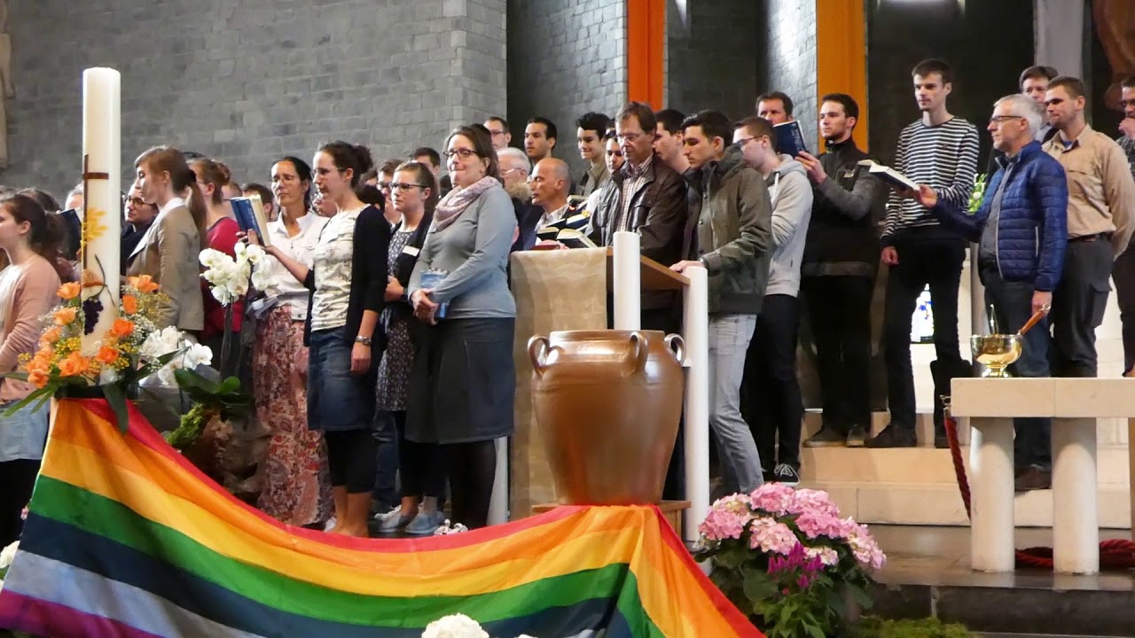Bibeltage 2018 in St. Vith, Chor in der Sankt Vitus Kirche