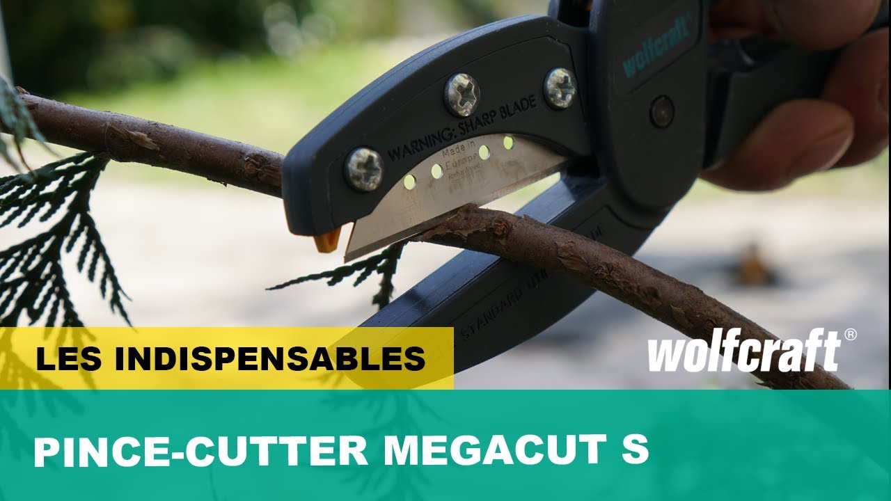 Une pince-cutter de pr&eacute;cision - Mega cut S | wolfcraft
