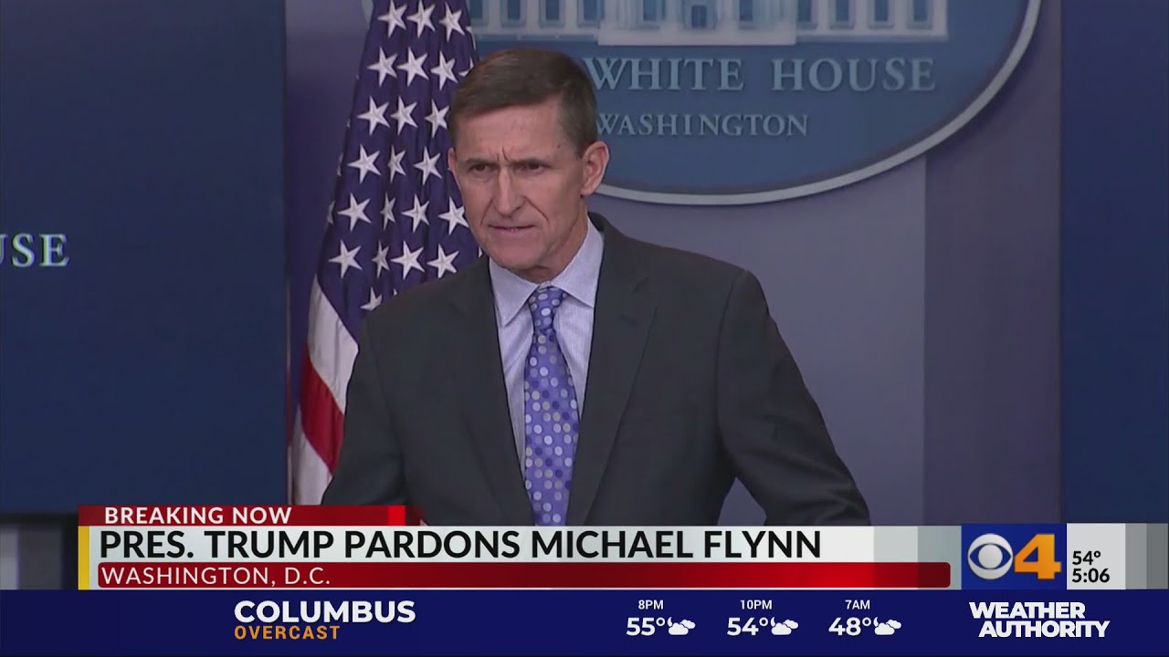 President Trump pardons Michael Flynn