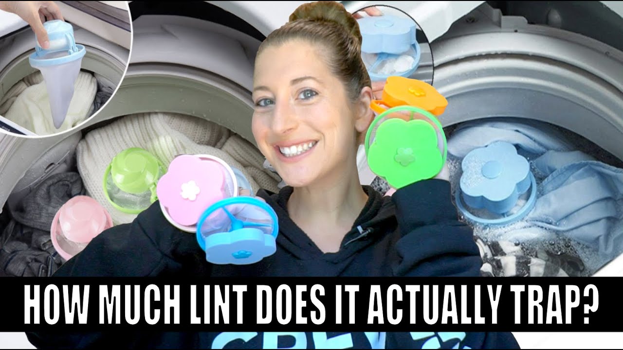 HOW MUCH LINT DOES A LINT TRAP TRAP? | DO THESE ACTUALLY WORK? | PRODUCT TESTING | JACKELYN SHULTZ