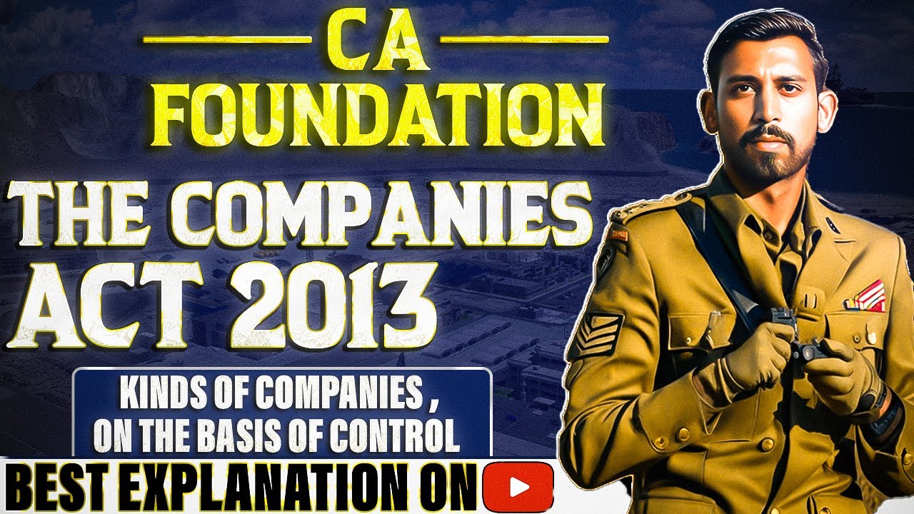 Lec 6 - CA Foundation Bootcamp | The Companies Act | Holding, Subsidiary and Associate company.