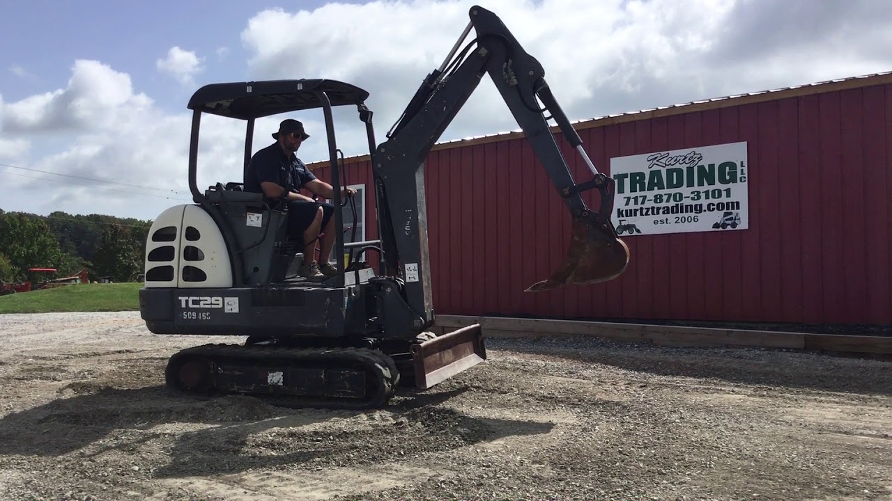 Terex TC29 Mini Excavator!