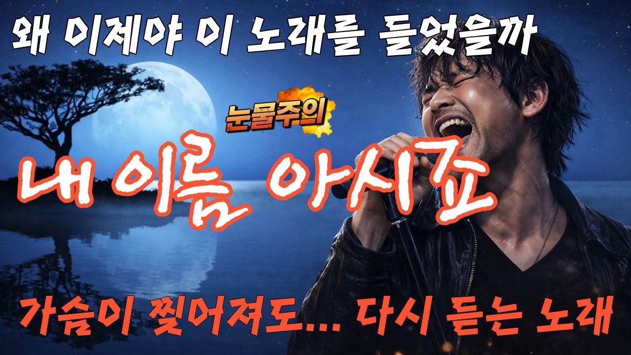 내 이름 아시죠..첫 소절부터 가슴을 울린다, 이게 진짜 끝판왕입니다