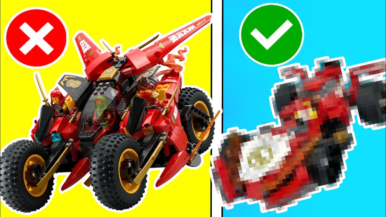 NINJAGO, но я НЕ МОГУ следовать ИНСТРУКЦИЯМ.