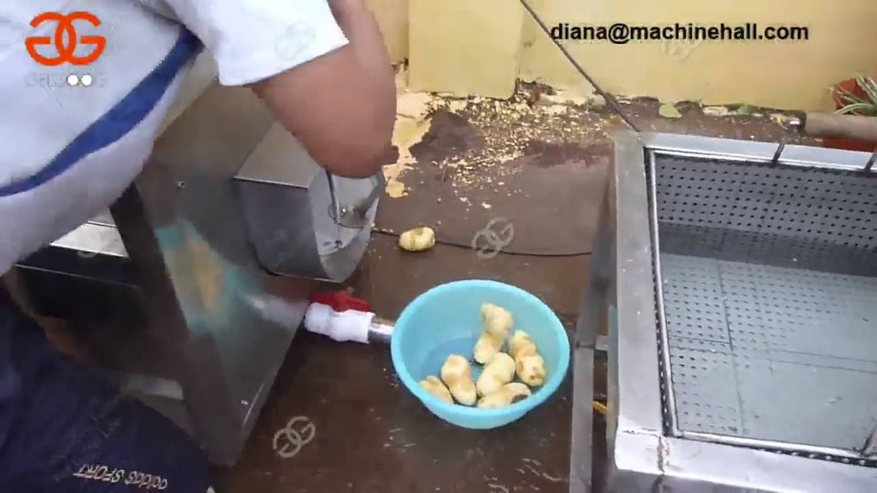 Small Scale French Fries Production Line - Potato Chips Making Machines